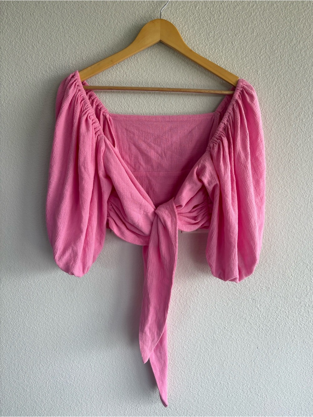 Free People Jen's Pirate Booty "Paia Top" in Pink 100% Cotton Size Small